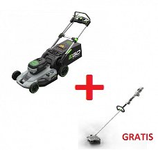 Grasmaaier 52 cm  EGO Power Plus LM2102E-SP zelfrijdend + gratis strimmer ST1210E