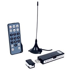 USB 2.0 free-to-air digitenne ontvanger voor lap-top of pc