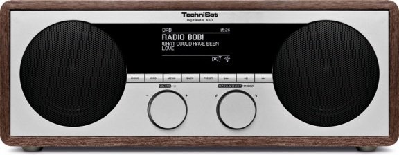 Technisat DAB+ DigitRadio 450 Hout - 1