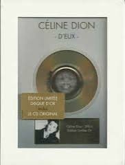 Céline Dion ‎– D'eux  Golddisc (Nieuw/Gesealed) CD  Import