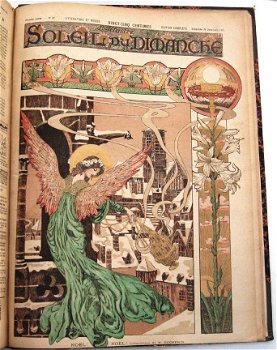 [Alfons Mucha] 1897 Le Soleil du Dimanche Année Belle Epoque - 2