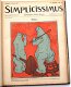 Simplicissimus 1907-12 Satire Humor verzamelband + H. Zille - 1 - Thumbnail