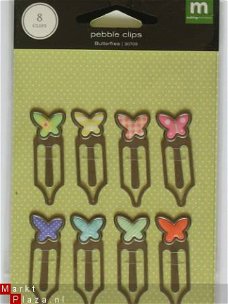 making memories pebbles clips butterflies