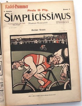 Simplicissimus 1903 Complete jaargang Humor Satire R8628E - 1