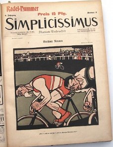 Simplicissimus 1903 Complete jaargang Humor Satire R8628E