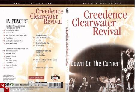 CREEDENCE CLEARWATER REVIVAL (CCR) - DOWN ON THE CORNER- DVD - 1