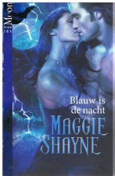 Maggie Shayne = Blauw is de nacht - Black Moon 1 - 0