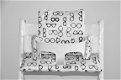 Stokke tripp trapp gecoate stoelverkleiner kussens 'Black White' - 7 - Thumbnail