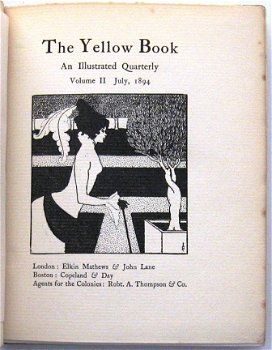 The Yellow Book 1894-1897 Vol 1 - 13 Beardsley Decadentisme - 6