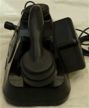 Telefoon Toestel LB, Inductie, Bureau model, Atea type 1949, MvO, jaren'50/'60.(Nr.9) - 4