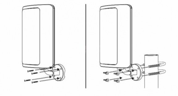 Buiten antenne voor digitenne, DA 6000 - 5