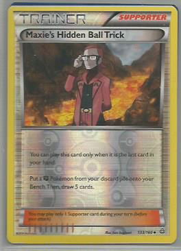Maxie's Hidden Ball Trick 133/160 (reverse) XY Primal Clash - nr. 1