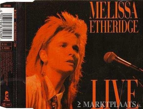 Melissa Etheridge - Like The Way I Do 4 Track CDSingle Live - 1