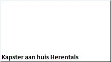 Kapster aan huis Herentals