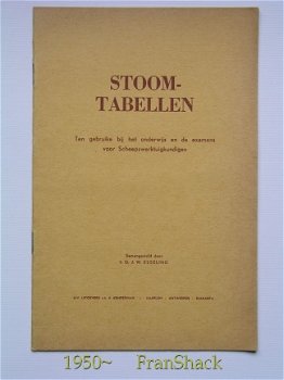 [1950~] Stoomtabellen, Esseling, Kemperman - 1