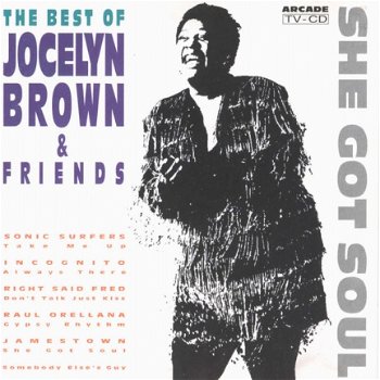 Jocelyn Brown -The Best Of Jocelyn Brown & Friends CD - 1