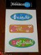 SALE 3 Metal Signs thema friends /girl Creative Imaginations - 1 - Thumbnail