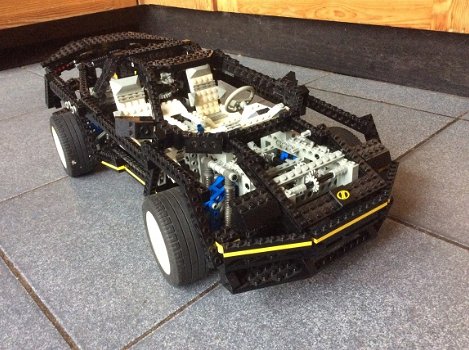 Lego Technic set 8880 model Super Car - 4