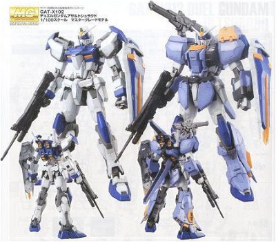MG 1/100 GAT-X102 Duel Gundam Assault Shroud - 4