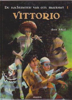 De nachtmerrie van een marionet 1 Vittorio hardcover - 0
