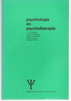 Psychologie en psychotherapie door Eisinga ea - 1