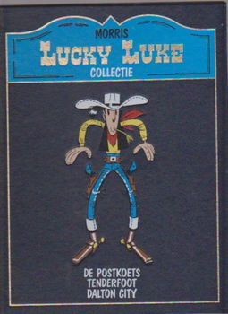 Lucky Luke collectie De postkoets - Tenderfoot - Dalton city hardcover - 0