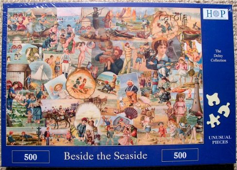 House of Puzzles - Beside the Seaside - 500 Stukjes Nieuw - 2