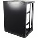 18U patchkast 19inch metalen voordeur zwart (BxDxH) 600x450x916mm - 3 - Thumbnail