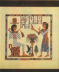 Borduurpatroon 7631 Egyptische seremoni