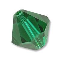 Swarovski 5328 Emerald 5mm 5 Stuk