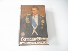 Duits boek van Hermann Göring "Werk und Mensch" uit 1938 met zeldzame omslag!