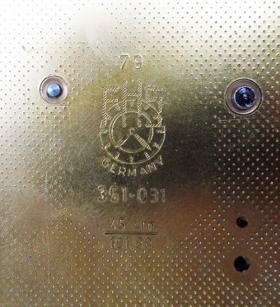 Westminster uurwerk = Hermle 351-031 =32444 - Afbeelding 5
