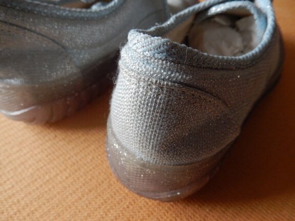 Gympen met rubberen zool en gilttering - Afbeelding 5