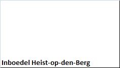 Inboedel Heist-op-den-Berg - 1