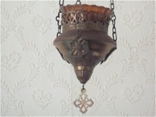 Kerklampje tweede helft 19e eeuw