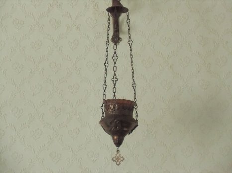 Kerklampje tweede helft 19e eeuw - 2