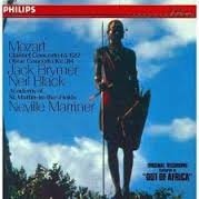 Jack Brymer - Mozart: Clarinet, Oboe Concertos / Brymer, Black, Marriner Nieuw CD