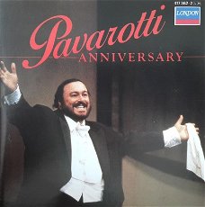 Pavarotti ‎– Anniversary    (Nieuw)  CD