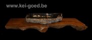 wasbakken waskommen van natuursteen riviersteen Onyx marmer en Versteend hout - 6 - Thumbnail