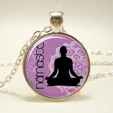 Ketting "yoga" (lila)