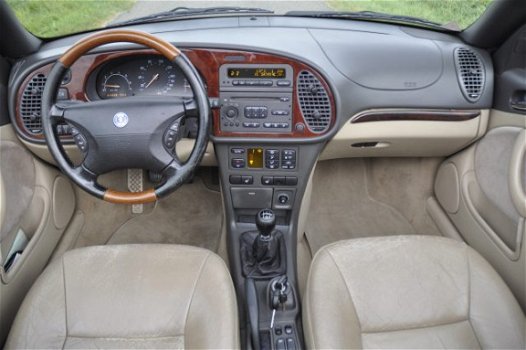 Saab 9-3 Cabrio - 2.3 SE luxe uitvoering in goede staat - 1