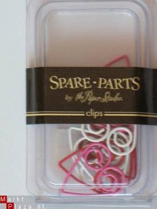 Spare-parts clips hearts