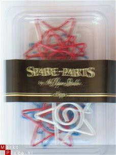 OPRUIMING: spare-parts clips star assorted