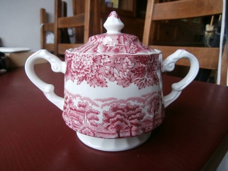 Wedgwood ,woodland roze/rood - 1