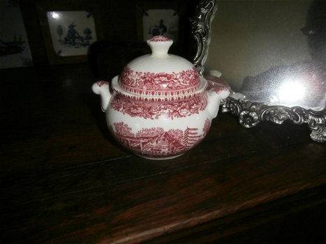 Wedgwood ,woodland roze/rood - 2