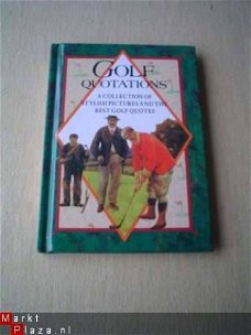 Golfquotations edited by H. Exley
