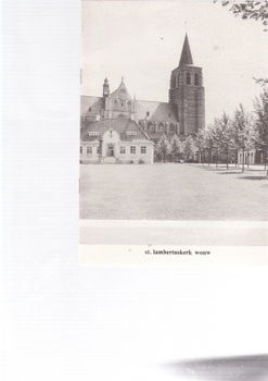 boekje over de St Lambertuskerk in Wouw + 2 kaarten - 1