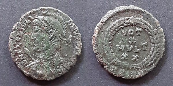 Zeldzame romeinse munt Julianus, Sear 4074 (3) - 0