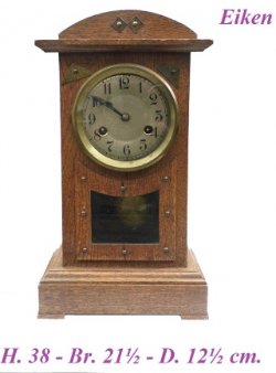 Tafelklokje = Art Deco = Junghans B13 = oud 26706