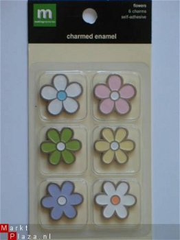 OPRUIMING: making memories charmed enamel flowers - 1